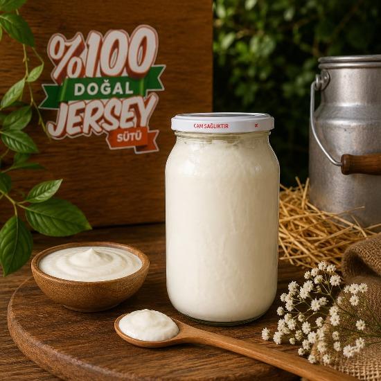 Jersey Tam Yağlı Ev Yoğurdu 1000g