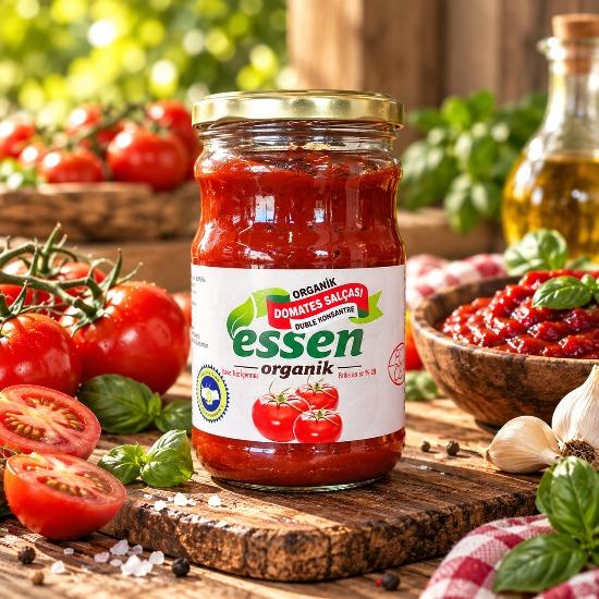 Organik Domates Salçası 650g